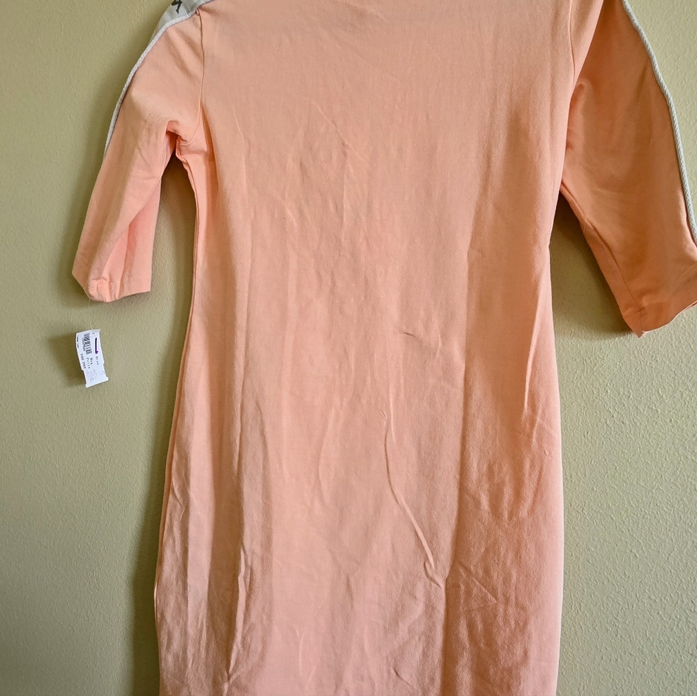 KAPPA Size S Shirt Dress Peach - Picture 4 of 5